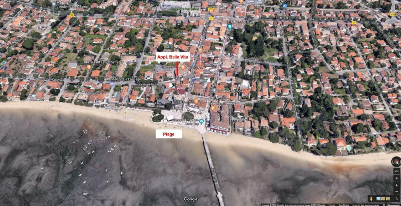 Appt. Bella Vita - Andernos Les Bains, Au Coeur Du Bassin D'Arcachon Exterior foto